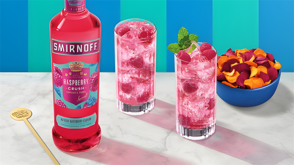 SMIRNOFF CRUSH 果汁飲料品牌包裝設(shè)計(jì)