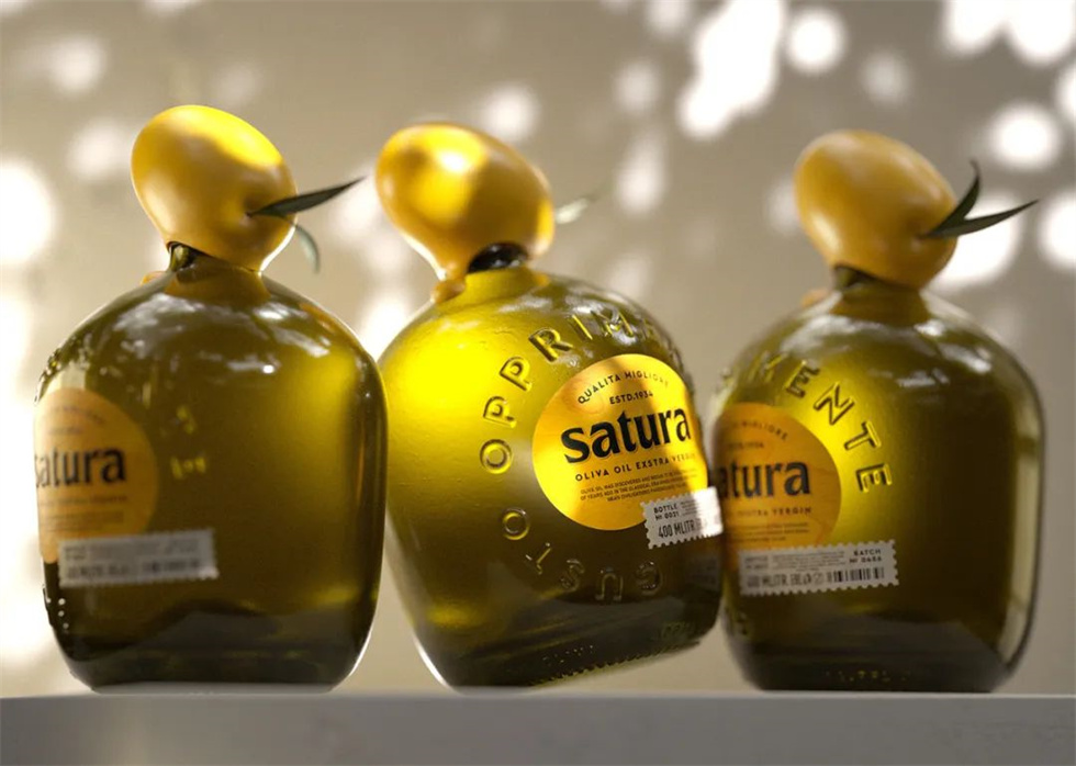 SATURA EXTRA VIRGIN OIL 橄欖油包裝設(shè)計